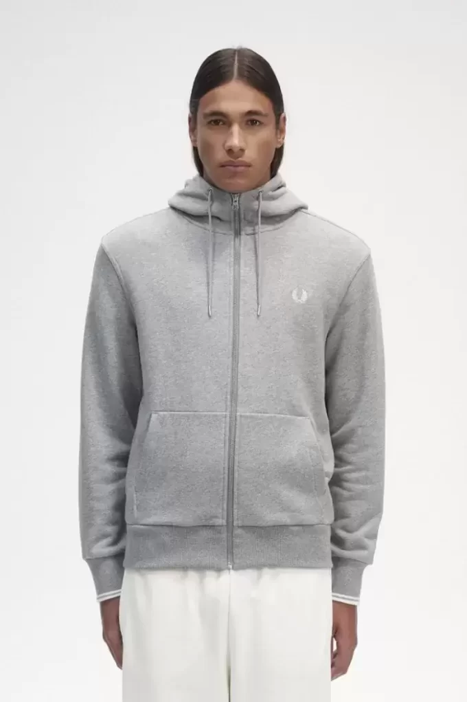 Hooded Zip Through Men’s Sweatshirts