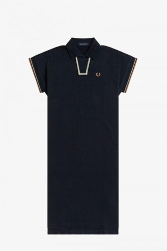 Internal Detail Piqué Dress