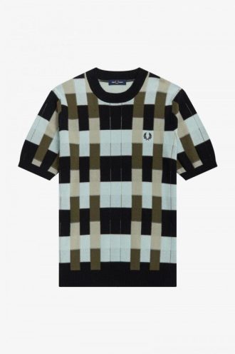 Jacquard Knitted T Shirts