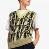 Jacquard Knitted Tank Knitwear
