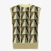 Jacquard Knitted Tank Knitwear