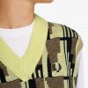 Jacquard Knitted Tank Knitwear