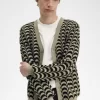 Jacquard Men’s Cardigan
