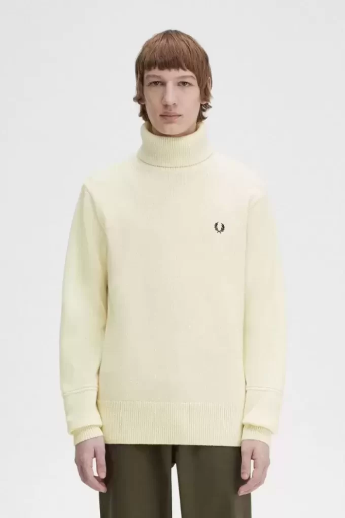 Knitted Roll Neck Men’s Jumper
