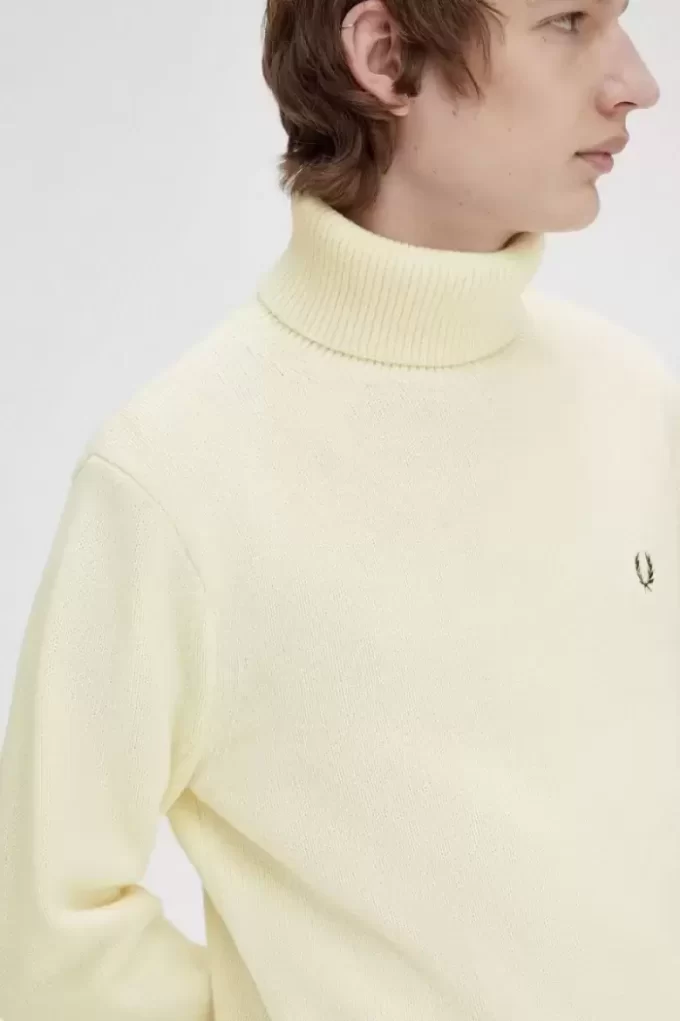 Knitted Roll Neck Men’s Jumper