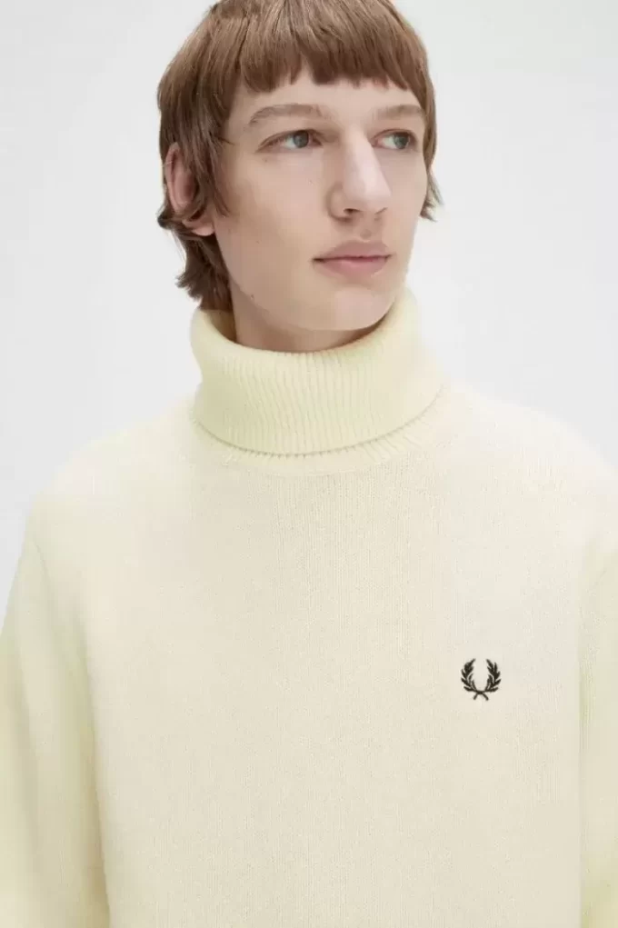 Knitted Roll Neck Men’s Jumper