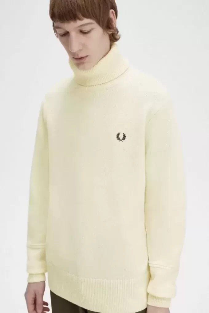 Knitted Roll Neck Men’s Jumper