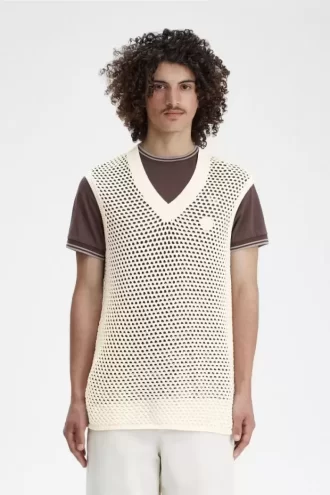 Lace Knit Men’s Tanks