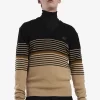 Lambswool Striped Men’s Jumper