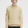 Laurel Wreath Mock Neck Men’s Jumper