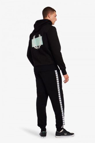 Laurel Wreath Print Hooded Sweatshirts