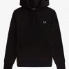 Laurel Wreath Print Hooded Sweatshirts