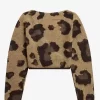 Leopard Wrap Women’s Cardigan
