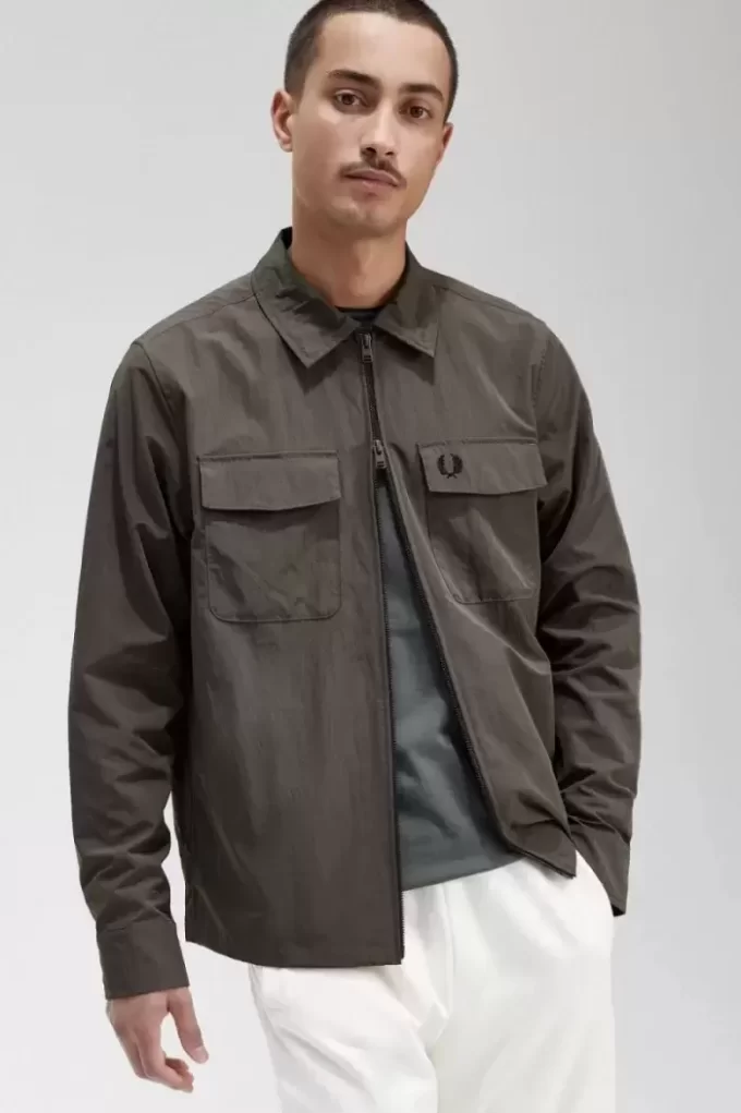 Lightweight Zip-Through Men’s Shirt