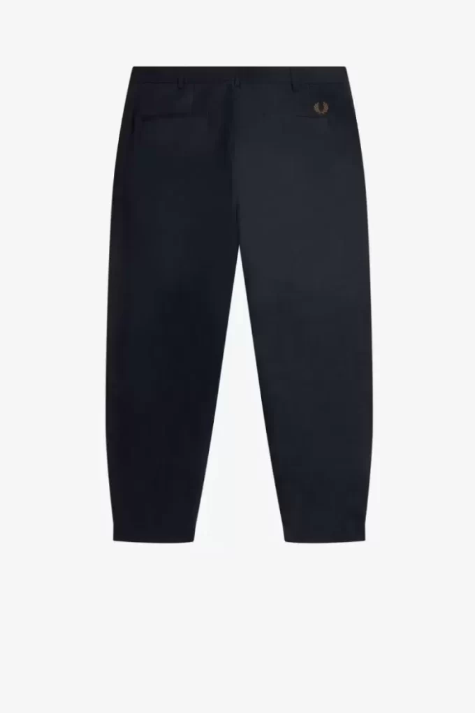 Linen Blend Cropped Men’s Pants