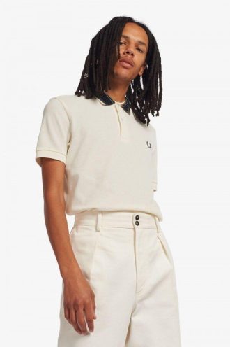 Medal Stripe Polo Shirts