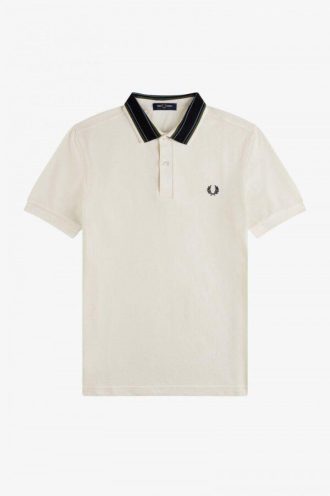 Medal Stripe Polo Shirts