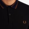 Medal Stripe Polo Shirts