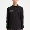 Noongoons Long Sleeve Graphic Men’s Polo Shirt