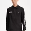 Noongoons Long Sleeve Graphic Men’s Polo Shirt