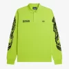 Noongoons Long Sleeve Graphic Men’s Polo Shirt