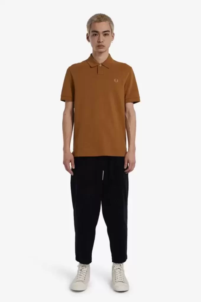 One Button Men’s Polo Shirt