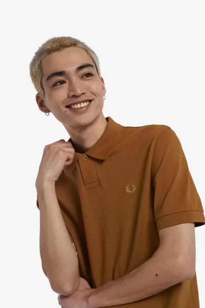 One Button Men’s Polo Shirt