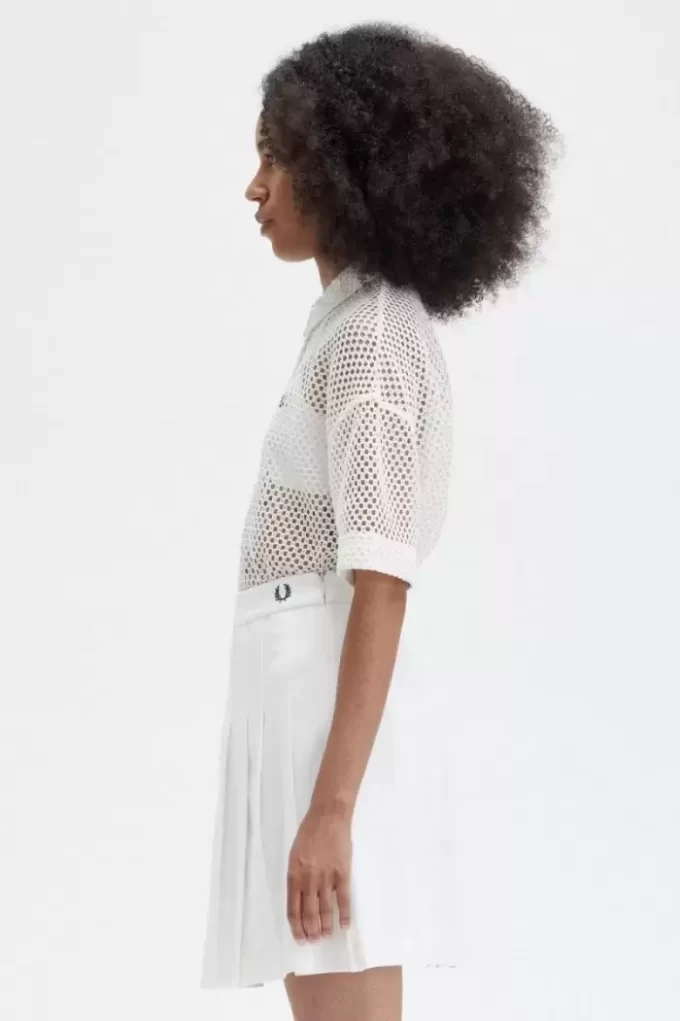 Open-Knit Women’s Shirt