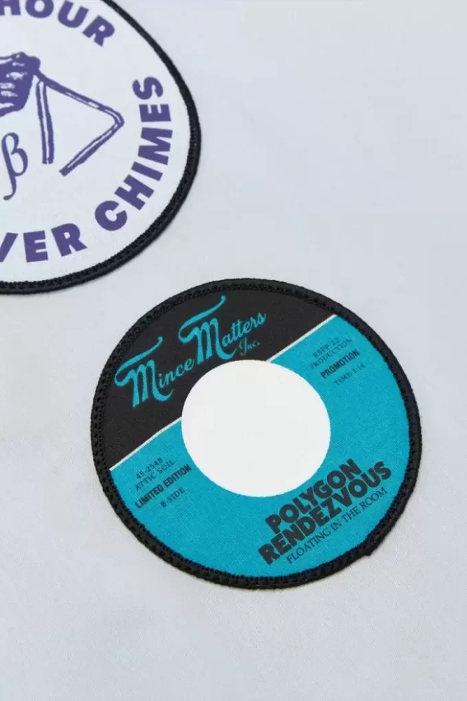 Oversized Patch Detail Men’s Shirt