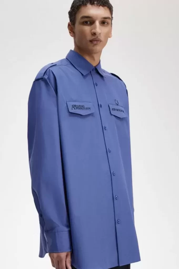 Oversized Utility Men’s Shirt