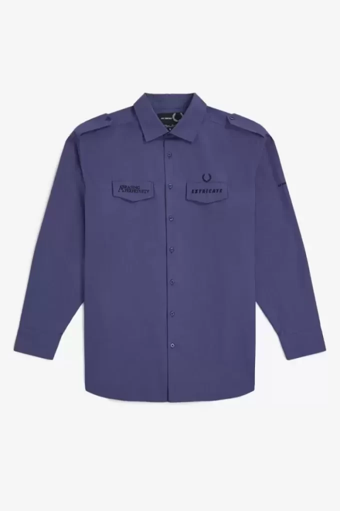 Oversized Utility Men’s Shirt