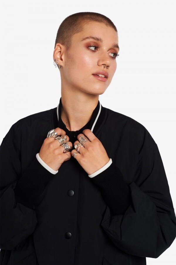 Padded Longline Bomber Jackets Padded Longline Bomber Jackets