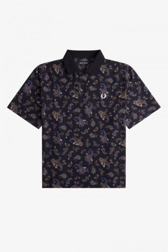 Paisley Print Polo Shirts