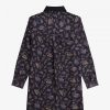 Paisley Print Shirt Dress