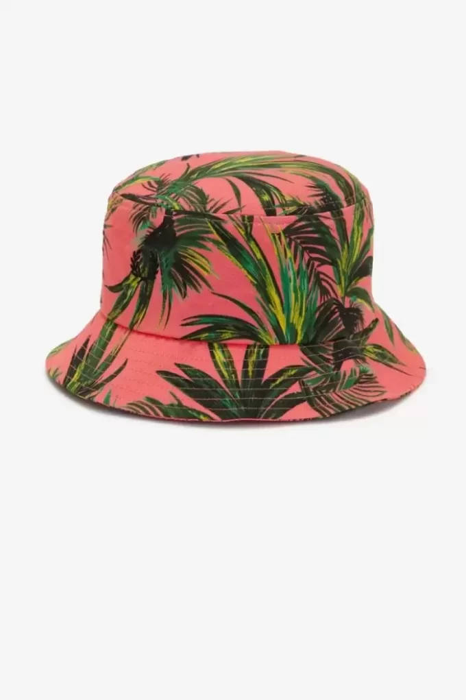 Palm Print Bucket Women’s Hats