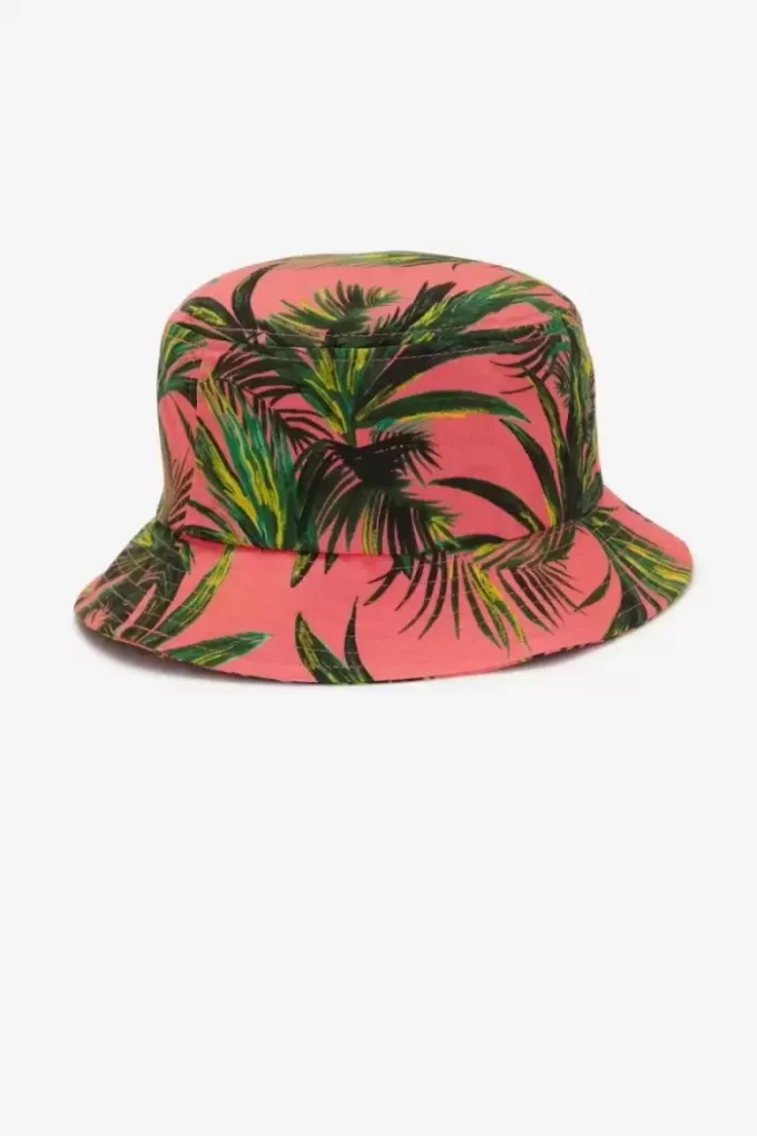 Palm Print Bucket Women’s Hats