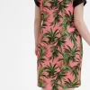 Palm Print Shirt Women’s Dress