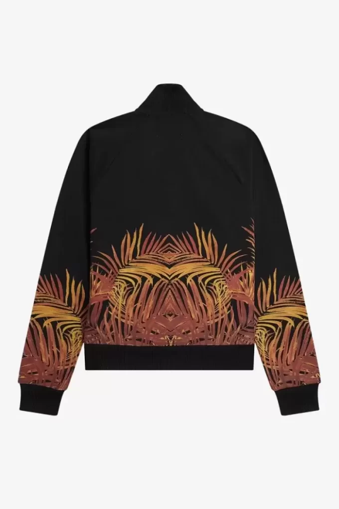 Palm Print Track Women’s Jackets