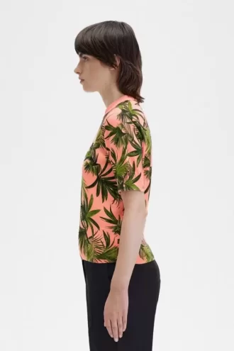 Palm Print Women’s Jumper
