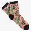 Palm Print Women’s Socks