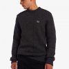 Panelled British Wool Jumper Knitwear
