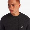 Panelled British Wool Jumper Knitwear