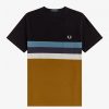 Panelled Stripe T Shirts