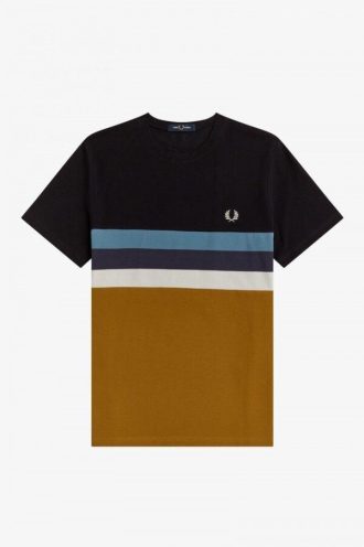 Panelled Stripe T Shirts