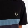 Panelled Stripe T Shirts
