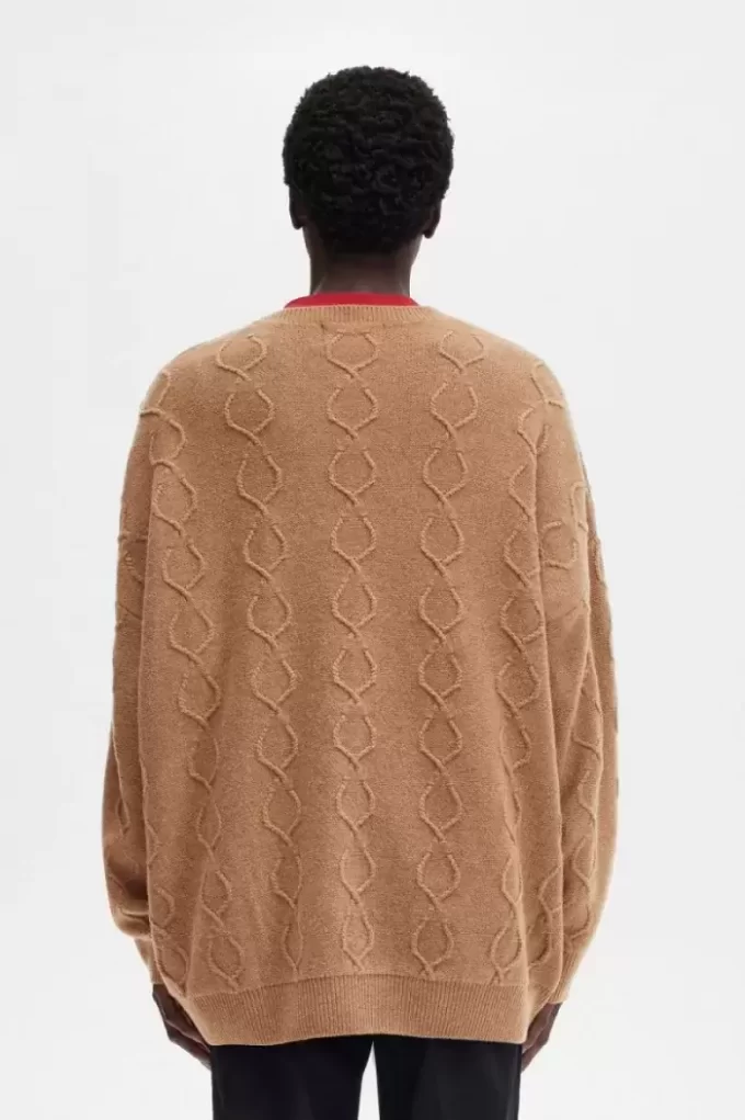 Patch Detail Oversized Men’s Jumper Patch Detail Oversized Men’s Jumper