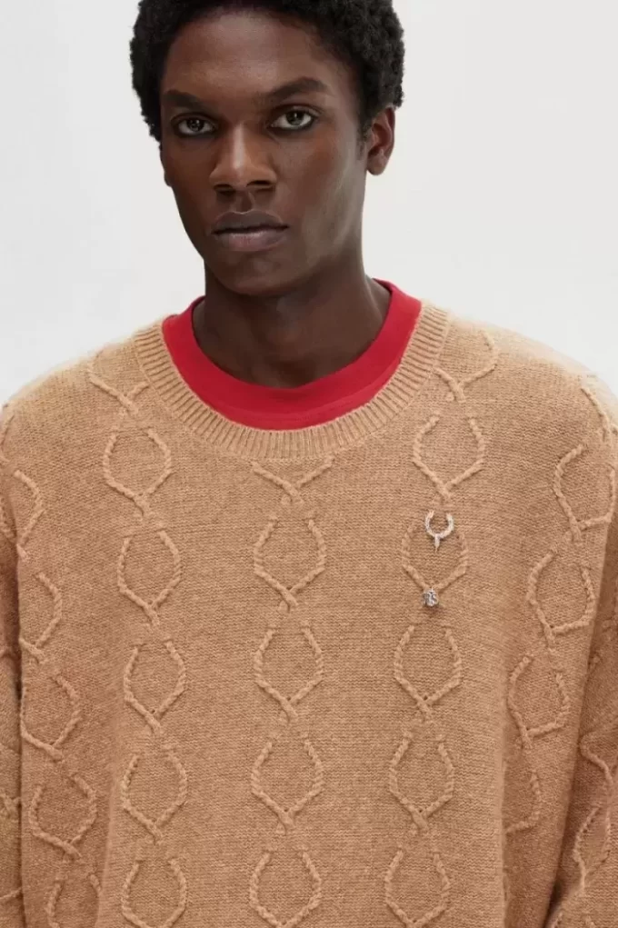 Patch Detail Oversized Men’s Jumper Patch Detail Oversized Men’s Jumper