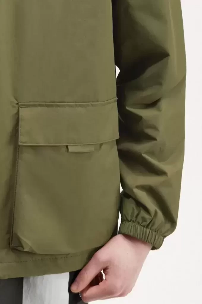 Patch Pocket Zip Through Men’s Jackets