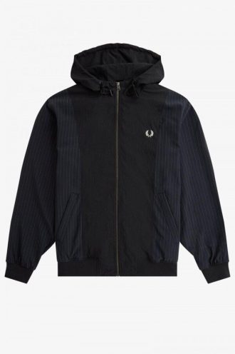 Pinstripe Panel Woven Track Jackets
