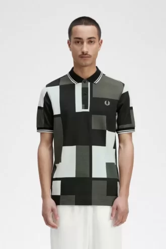 Pixel Print Men’s Shirt